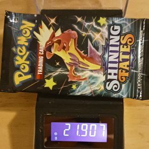 LUCKY Pokemon Shining Fates 1 Booster Pack *HEAVY* Factory Sealed
